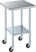 ROCKPOINT Stainless Steel Table by ROCKPOINT