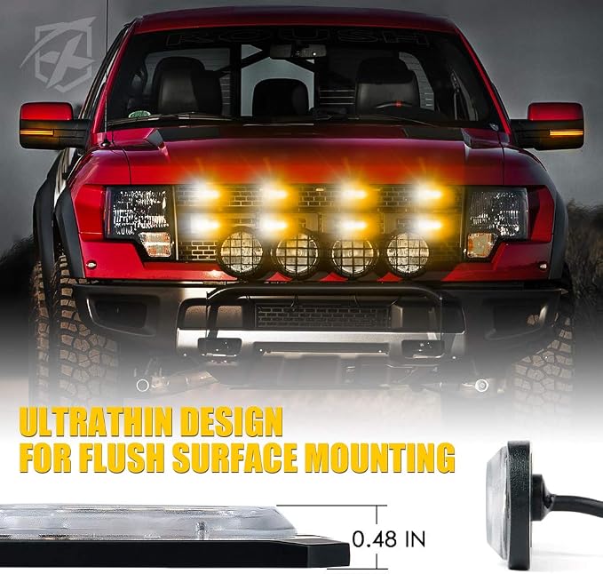 Xprite LED Surface Mount Strobe Lights Kit - Image 2