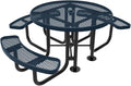 COATEDOUTDOORFURNITURE Heavy-Duty Portable Outdoor Picnic Table by CoatedOutdoorFurniture