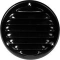 Repa Market 4 Inch Air Vent Covers/Black Galvanized Steel Return Air Grille/AC by RepaMarket