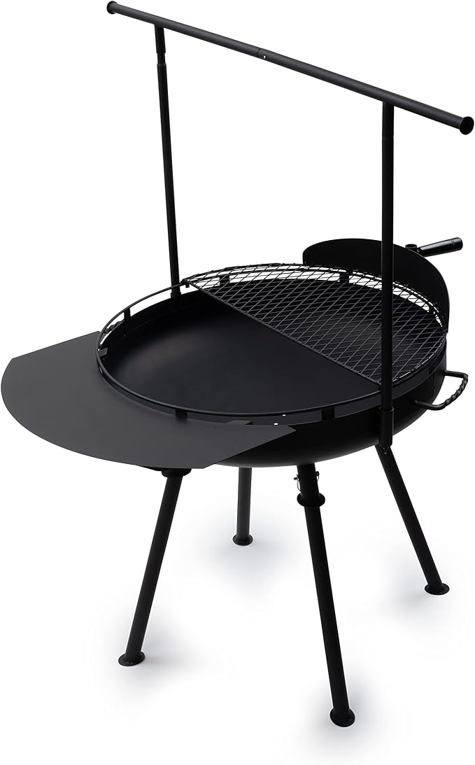 Barebones Cowboy Fire Pit Grill Side Table 30-Inch - Image 5