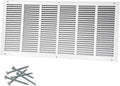 30"W x 12"H Steel Return Air Grille, Air Return Vent Cover by Howeall