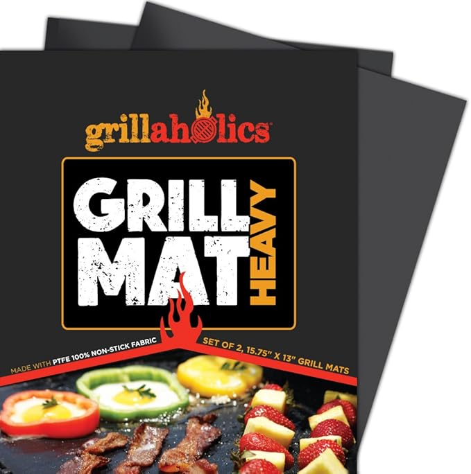 Grillaholics BBQ Grill Mat Heavy by Grillaholics