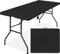 Best Choice Products 6ft Plastic Folding Table, Indoor Outdoor Heavy Duty by BestChoiceProducts