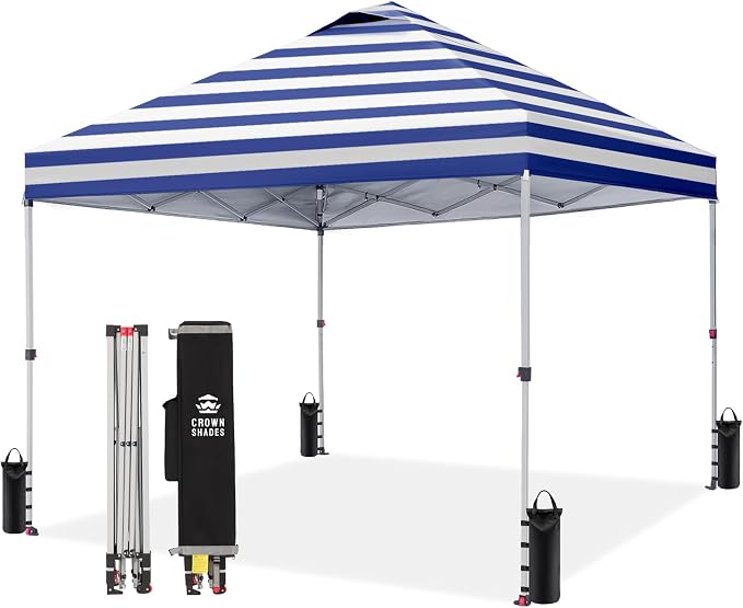 CROWN SHADES 10x10 Pop Up Canopy by CrownShades