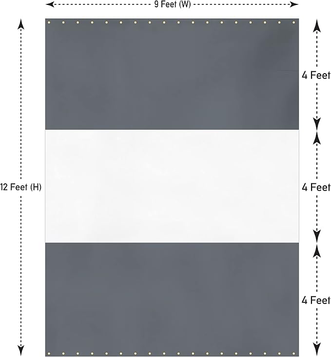 Covers & all Outdoor Clear Panel Curtain, 12 oz Vinyl Outdor Curtains - Image 2