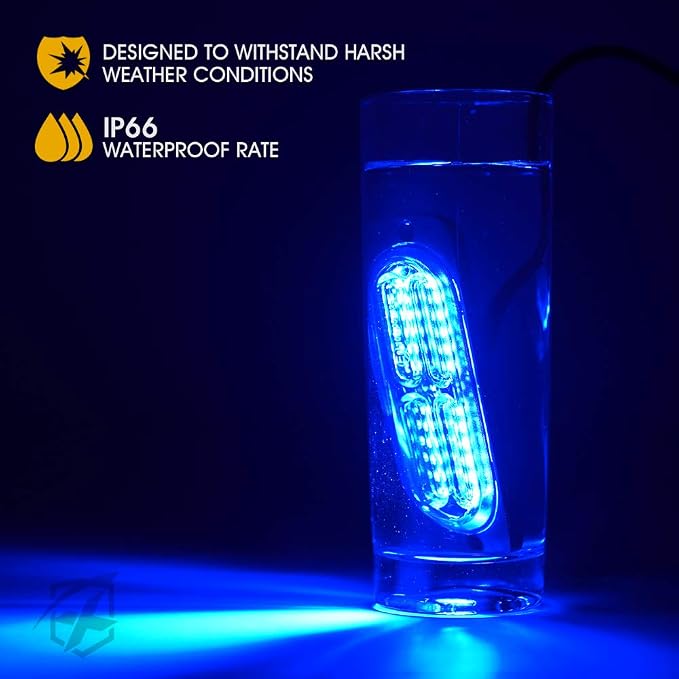 Xprite 24 LED Surface Mount Strobe Lights Kit - Image 6