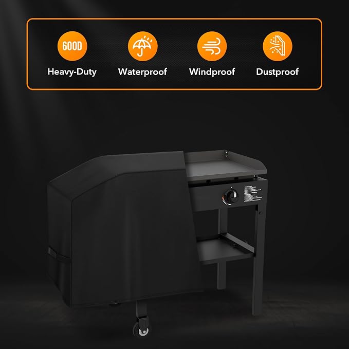 ZBXFCSH Outdoor Grill Griddle Cover fits - Image 4