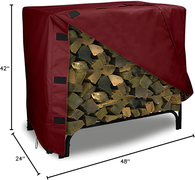 Eevelle Patio Log Rack Cover Made - Image 9