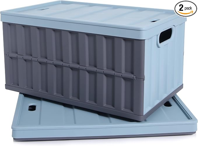 Citylife 64L Collapsible Storage Bins by Anywish