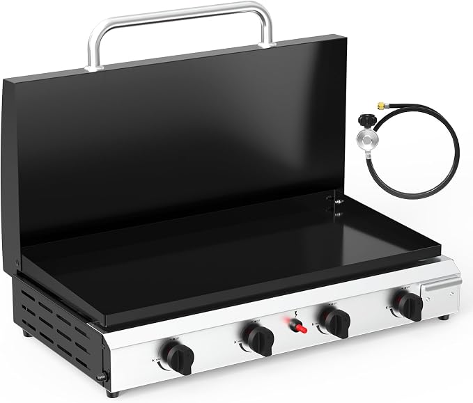 Bonnlo 4 Burner Portable Propane Griddle by Bonnlo