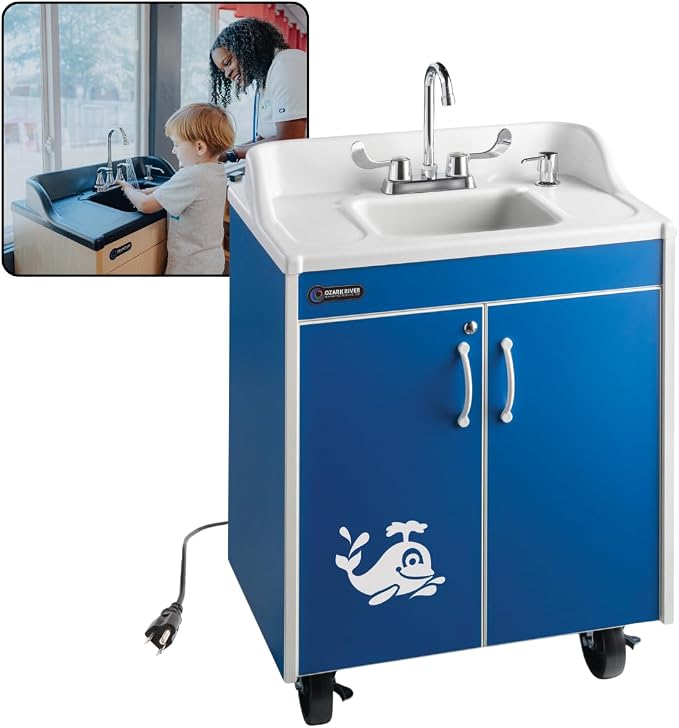Ozark River Portable Sinks Lil Splasher, Child Height Self Contained Portable by Ozark+River+Portable+Sinks
