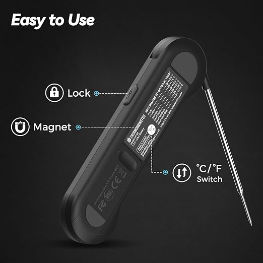 0.5 Sec Instant Read Meat Thermometer Digital - Image 7