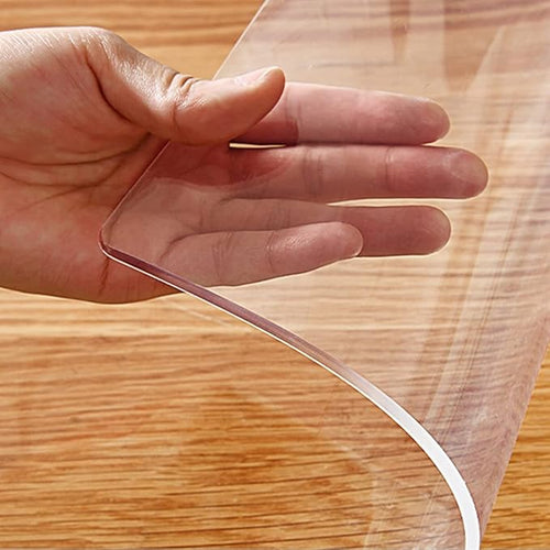 12x24 In 2 PCS PVC Table Top Protector Clear Office Computer Desk Blotter Pad by Nietaesat