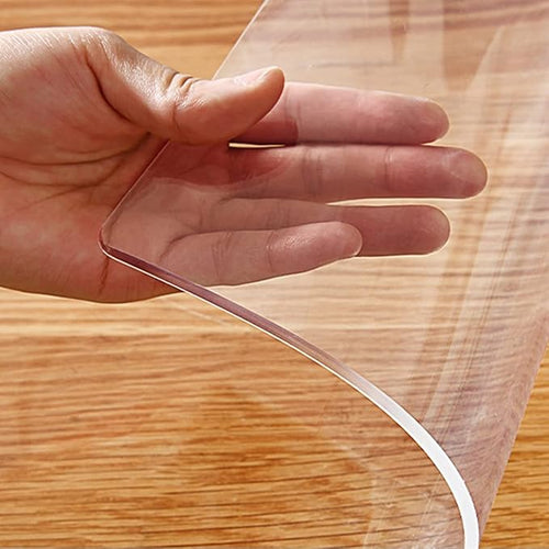 12x40 in Clear PVC Table Top Protector Waterproof Tablecloth Office Computer by Nietaesat