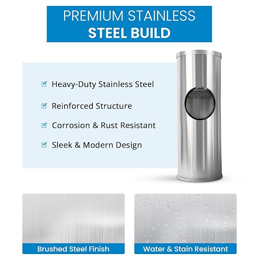 Zoom Wipes Stainless Steel Wipes Dispenser - Image 2