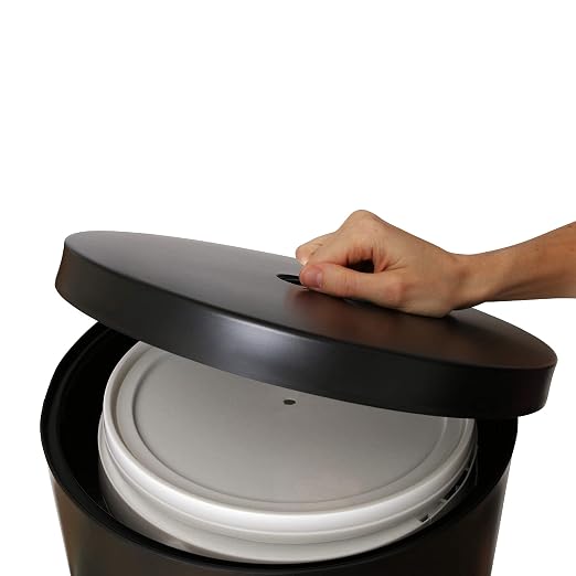 Black Stainless Steel Floor Stand Wipe Dispenser - Image 6