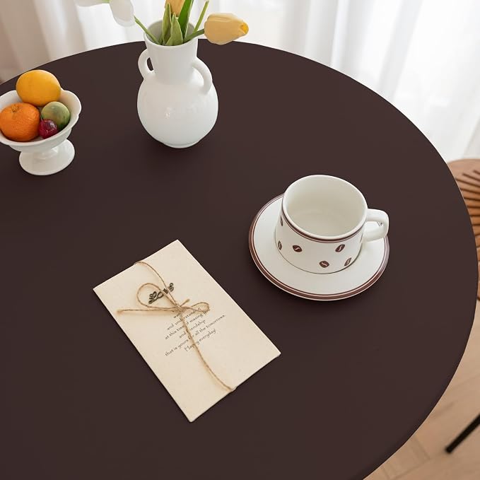 Round Fitted PU Tablecloth - Image 5