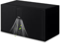 Fire Pit Cover Outdoor Rectangle 56"L x 38"W x 24"H Heavy-Duty Waterproof 600d by SHERBECK