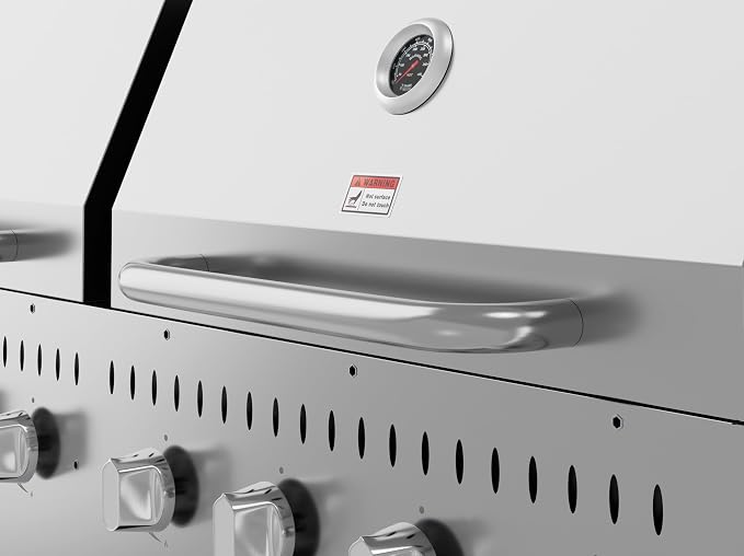 60 in. 8-Burner Commercial Outdoor Propane Gas Grill - Image 7