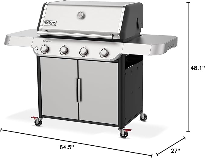 Weber Genesis S-415 Liquid Propane Gas Grill - Image 9