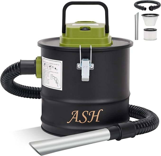 Ash Vacuum Cleaner -2.6 Gallon Fireplace Ash Vac by GoCampDirect