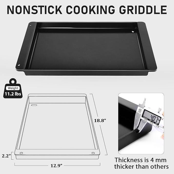 Utheer Ceramic Grill Griddle Insert - Image 2