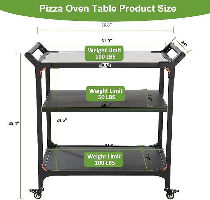 NUUK Outdoor Pizza Oven Table - Image 3