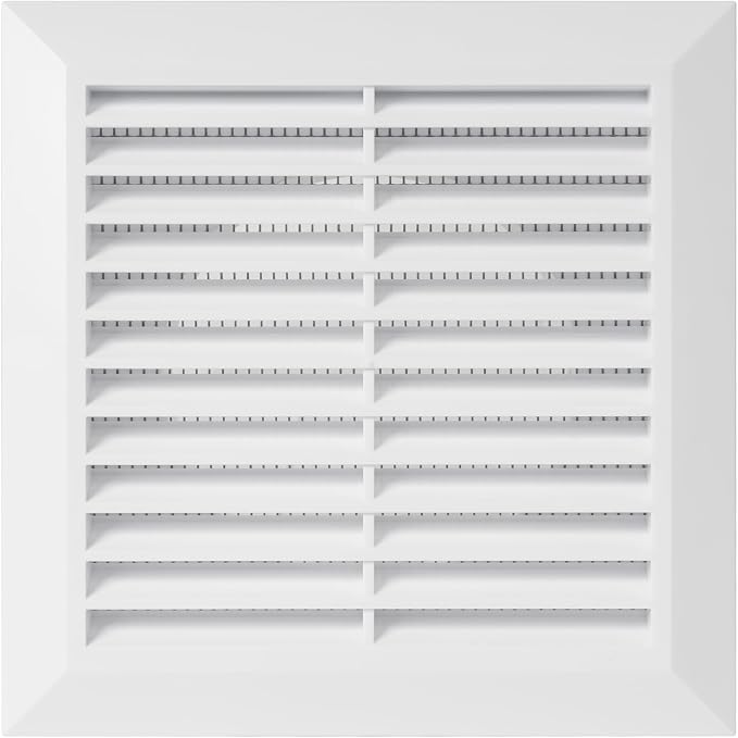 White 4" Inch Ventilation Grille by Unknown