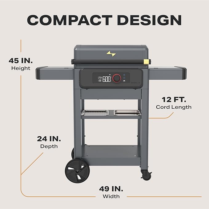 Current Model G Griddle, Smart Electric Outdoor Flat Top BBQ Grill - Image 11