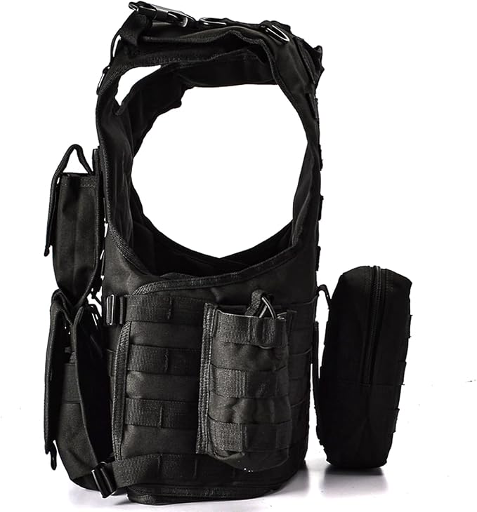 YAKEDA Adjustable Tactical Airsoft Training Vest | Camping, Gift - Image 3