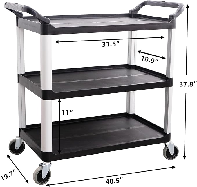 Matthew Plastic Large Utility Carts - Image 2