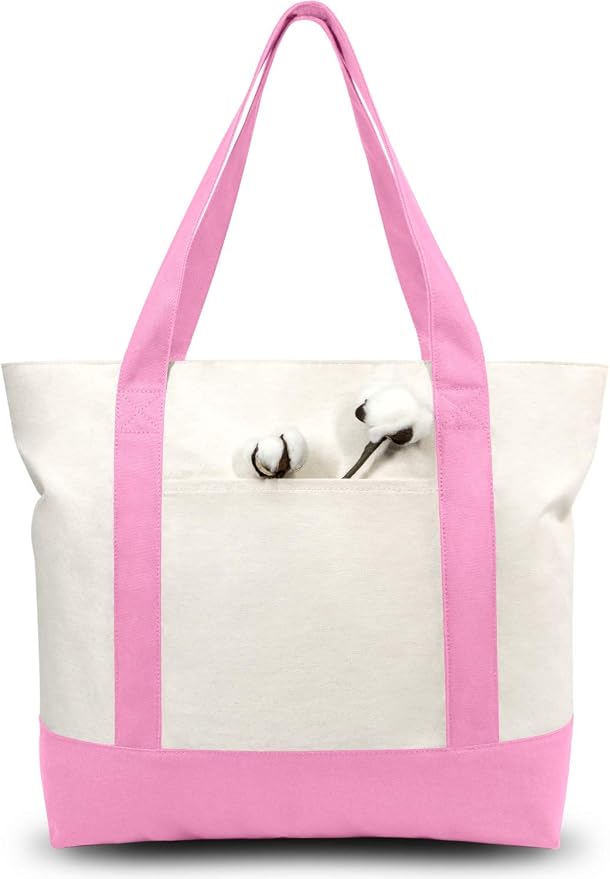 TOPDesign 6-Pack Canvas Tote Bags by TOPDesign