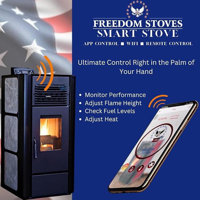 Freedom Stoves Pellet Stove: Independence PS21 Freestanding - Image 6
