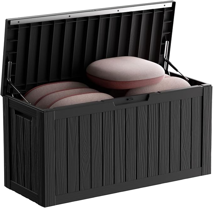 80 Gallon Outdoor Storage Box – Resin Deck Box by ATMELT