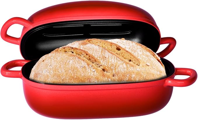 Dutch Oven for Bread Baking 9x6 Inch by PROCHOP