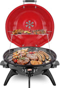 Electric BBQ Grill Techwood 15-Serving Indoor/Outdoor Electric Grill by Techwood