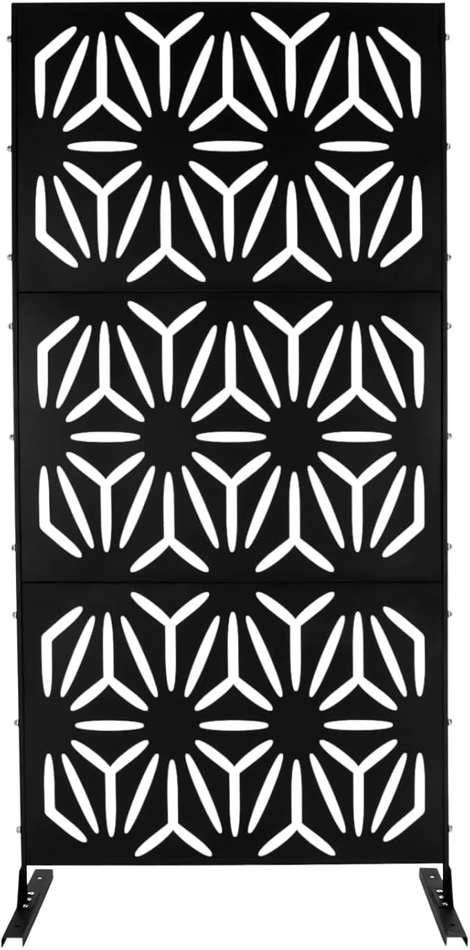 75" H×35" W Decorative Outdoor Privacy Screen by DYRABREST