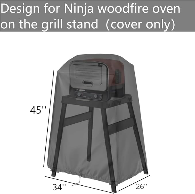 Cover for Ninja Pizza Oven on Grill Stand Cover Woodfire Oven Accessories - Image 2