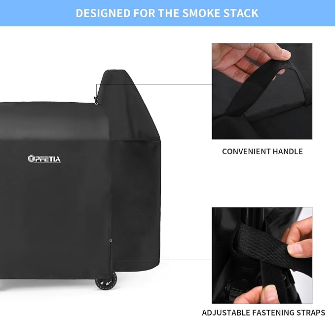 Grill Cover for Pit Boss 820 Series, Pro Series 850 Pellet Grill, Waterproof & - Image 3
