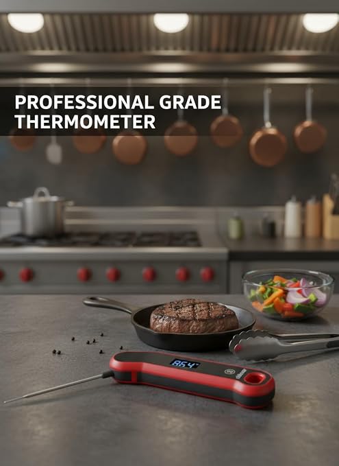 0.5 Sec Instant Read Meat Thermometer Digital - Image 2