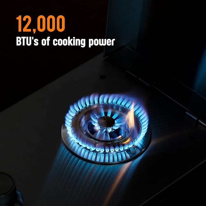 Hygrill Stainless Steel Built In Single Side Burner - Image 4