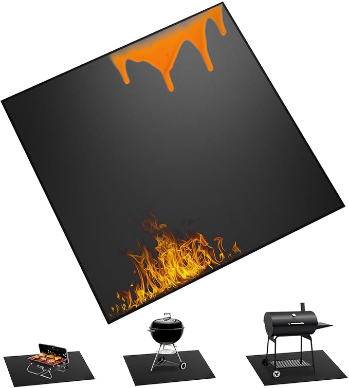 39×39 inch Heavy Duty Large Under Grill Mats by Unknown