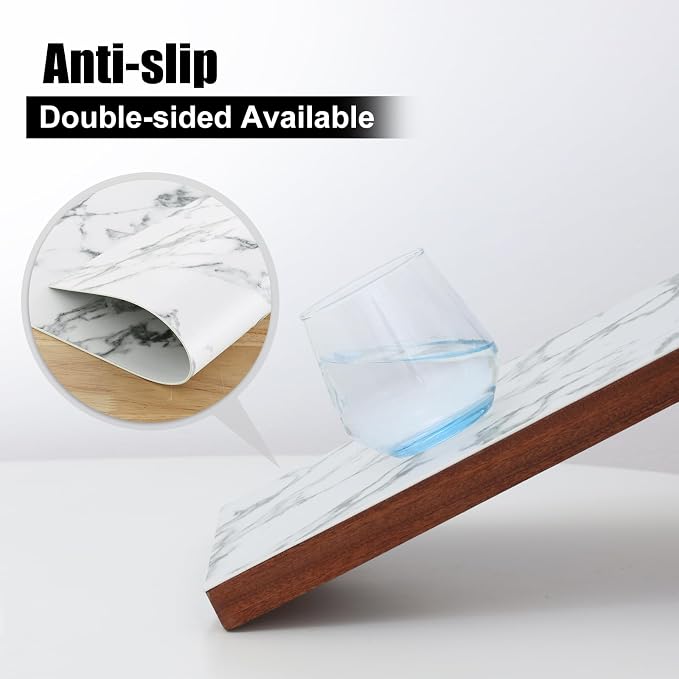 Homaxy Faux Leather Heat Resistant Placemats - Image 3