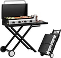 ROVSUN 4 Burner Foldable Propane Griddle by ROVSUN