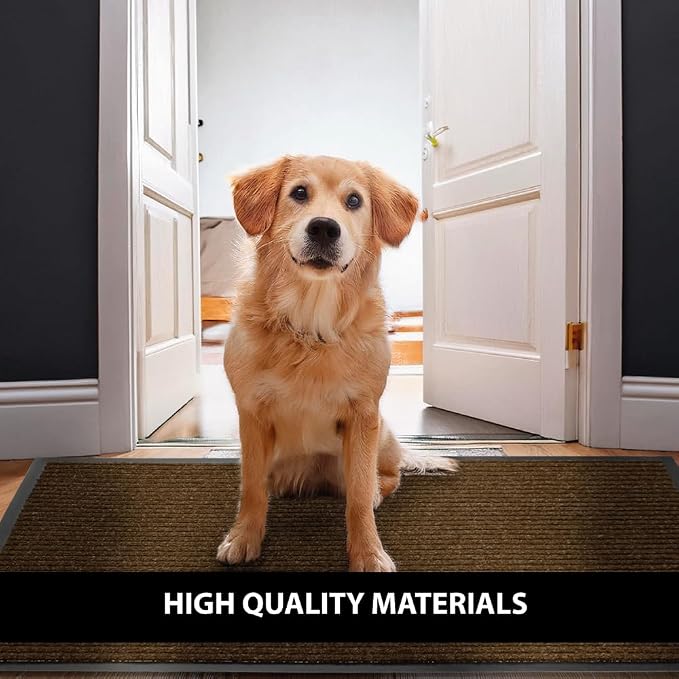 UNIMAT Tra c Guard Door Mat, 4´x 6´, Heavy Duty Waterproof Doormat, Stain and - Image 8