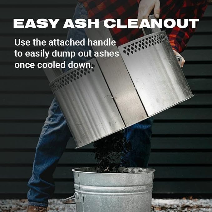 Breeo Smokeless Fire Pit | 21 inch Portable Smokeless Firepit - Image 4