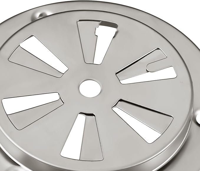 BBQ Smoker Air Vent Set, 2 Pieces Stainless Steel Grill Damper - Image 4