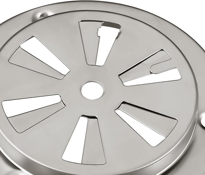 BBQ Smoker Air Vent Set, 4 Pieces Stainless Steel Grill Damper - Image 5