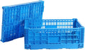 Collapsible Storage Bin/Containe，43 Liter Transfer box, crate Transit storage by QTJH